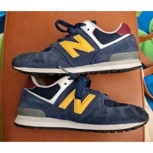 Shoes Universal Kids New Balance 574 GC574HW1 Navy blue
